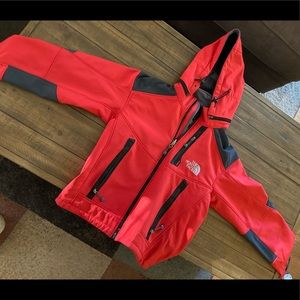 North Face Fleece-lined Rain Jacket